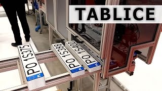 Jak produkuje się tablice rejestracyjne  How license plates are made [upl. by Notyad623]