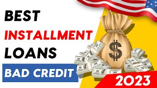 Top 5 Best Installment Loans For Bad Credit USA 2024 With Guaranteed Approval from Direct Lenders [upl. by Heron]