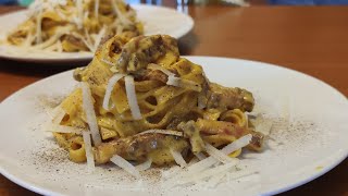 Pasta alla Carbonara  Primo Piatto Tradizionale  Tagliatelle alla Carbonara [upl. by Lodovico]