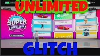 PATCHED Forza Horizon 4 Unlimited Super Wheel Spins GLITCH [upl. by Enitnemelc]