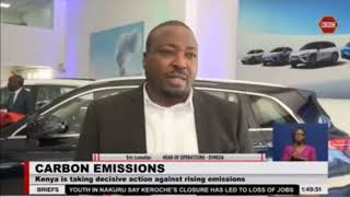 Momentous launch of 100 electric vehicles by Environment CS Aden Duale [upl. by Anestassia]