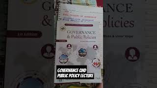 governance and public policy lecture government governance css public policy [upl. by Ahsikam133]