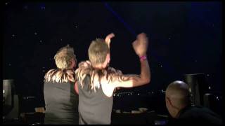 Qlimax 2009 Gelredome Arnhem Netherlands DBSTF BACKSTAGE 1 [upl. by Izy]