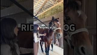 RIDING VLOG🤎🐴 equestrian ridingvlogs [upl. by Andrus]