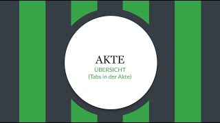 Akte Uebersicht [upl. by Symon]