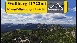 Aufstieg zum Wallberg 1722m  Mangfallgebirge  Einer der beliebtesten Gipfel Bayerns [upl. by Eiblehs]