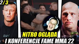 NITRO OGLĄDA I KONFERENCJE FAME MMA 22 23 [upl. by Tova]