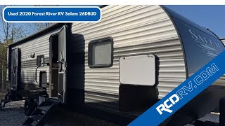 Used 2020 Forest River RV Salem 26DBUD  Medina [upl. by Francklin]