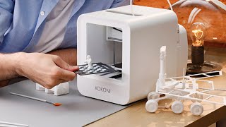 KOKONI 3D Printer with Instant AI 3D Modeling unboxing by NewMan DIY [upl. by Ijan]