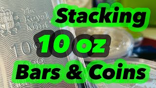 Get More For Your Money 10 oz Silver Bars And Coins fullstack accadacastkr4912 [upl. by Arac918]