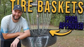 ACE RUNS ON THE COOLEST BASKETS EVER Disc Golf Ace Challenge [upl. by Akerley]