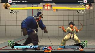 TWFM2015 WINNERS FINALS  ITABASHI ZANGIEF VS MISSE [upl. by Eddana806]