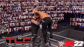 WWE 2K22  Roman Reigns Vs Kevin Owens  TLC 2020  PS5 [upl. by Yance]