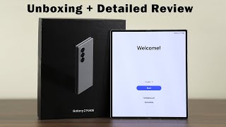 Samsung Galaxy Z Fold 6  Unboxing Setup and Detailed Review [upl. by Nikolia309]