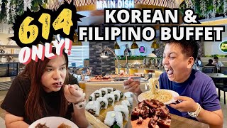 MURANG KOREAN AND FILIPINO BUFFET IN MANILA [upl. by Nayve]