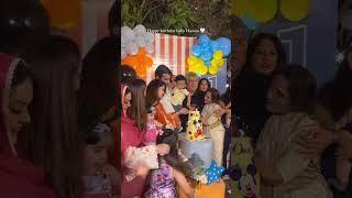 Minal Khan Son Hasan’s Grand Birthday bash [upl. by Belinda806]