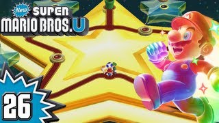 New Super Mario Bros U  Episode 26 Superstar Road [upl. by Nnaerb]