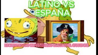 BOB ESPONJA INTRO  LATINO VS ESPAÑA [upl. by Efren]