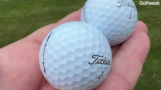 Titleist seeding Pro V1 and Pro V1x [upl. by Welles251]