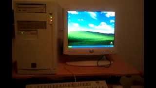 Windows XP On Dual Pentium Pro 200 MHz [upl. by Vasili]