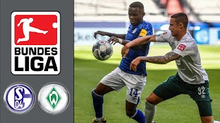 FC Schalke 04 vs SV Werder Bremen ᴴᴰ 30052020  29Spieltag  1 Bundesliga  FIFA 20 [upl. by Oirrad266]