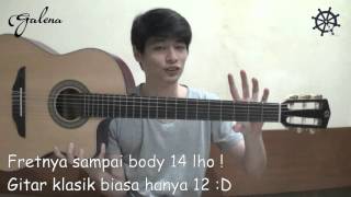 Galena Guitar Beta Series Review by teoakustikgitar [upl. by Eeresid81]