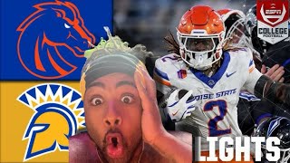 NFL Draft Alert Justin Lockhart Dominates in Boise State vs San Jose State Highlights [upl. by Airotahs]