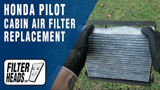 How to Replace Cabin Air Filter 2016 Honda Pilot  AQ1058C [upl. by Serdna]