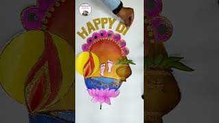 Diwali decoration ideas backdrop diy craft happydiwali shorts viral trending satisfying [upl. by Ogilvie]