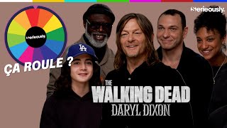 🎡 THE WALKING DEAD DARYL DIXON  Norman Reedus et le casting tournent la roue [upl. by Odele]