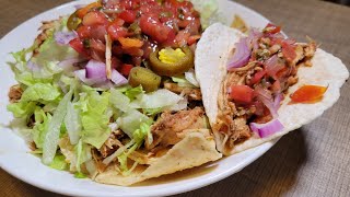 Crockpot Shredded chicken Nachos [upl. by Lodovico]