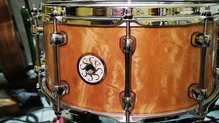 Sakae bubinga snare รีวิว [upl. by Guevara185]