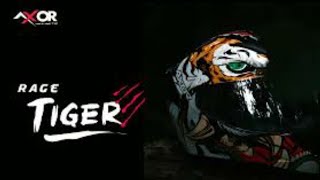 NEW AXOR RAGE TIGER EDITION PREMIUM HELMET IMPORTED [upl. by Aihcropal]