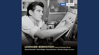 Bernstein 7 Anniversaries No 7 For William Schuman [upl. by Ree]