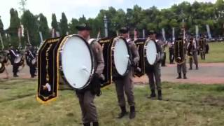 Drumcorps Cendrawasih AKPOL TK III Anindya Yodha di Jombang [upl. by Ada708]