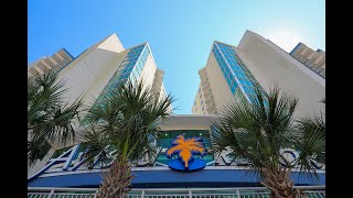 Avista Resort North Myrtle Beach  2 Bedroom 2 Bath Oceanfront with King Bed [upl. by Suoilenroc]