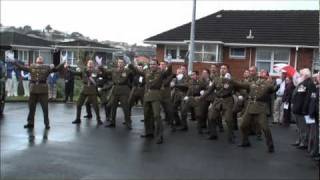 Haka Funeral Farewell for NZ Long Tan Veteran Morrie Stanley  Vietnam War [upl. by Wilbert]