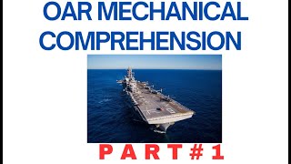 OAR Mechanical Comprehension  Navy Officer candidate test prep oarmechanicalcomprehensiontestprep [upl. by Llenrac]