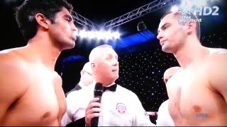 Vijender Singh vs Andrzej Soldra  Full Fight No6 TKO [upl. by Neeloj]