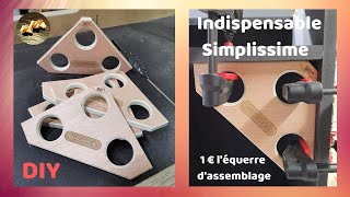 Assemblage 90° avec une équerre de maintien ultra simple [upl. by Esenej]