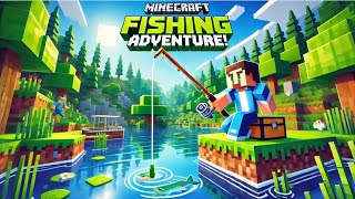 Fishing🎣 Adventure In Minecraft SurvivalGaming videoStreamingMinecraftHuzaifs zone [upl. by Loferski799]