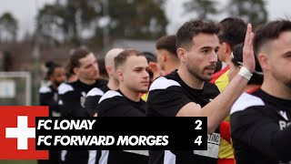 FC Lonay 24 Forward Morges  2ème ligue Journée 14 🇨🇭 [upl. by Aoht]