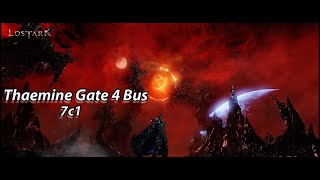 NAE Lost Ark Thaemine Gate 4 Bus Gunslinger POV [upl. by Neneek382]