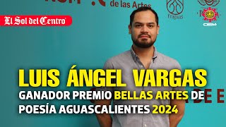 quotEl Estómago de las Ballenas” ganador del Premio Bellas Artes de Poesía Aguascalientes 2024 [upl. by Adnwahsar18]