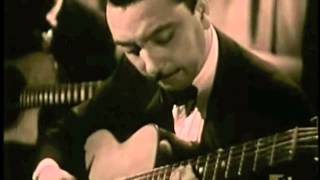 Django Reinhardt CLIP performing live 1945 [upl. by Isak]