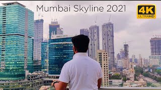 Mumbai Skyline 2021  4K [upl. by Vladamir]