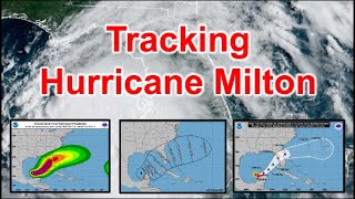 Tracking Hurricane Milton  Live Florida Cam  10824 [upl. by Ledba]