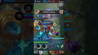 Freya vs 4 mage mobilelegends mlbb mememobilegends mlbbcreatorcamp freya savage montage [upl. by Nastassia]