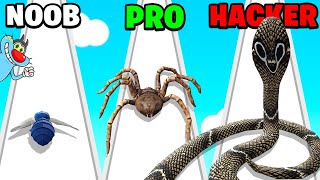 NOOB vs PRO vs HACKER vs  In Evolution Of Insect  With Oggy And Jack  Rock Indian Gamer [upl. by Zischke237]