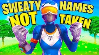 25 BEST Sweaty Things To Add To Your Fortnite Name In Chapter 5 Season 2 [upl. by Ahtibbat]